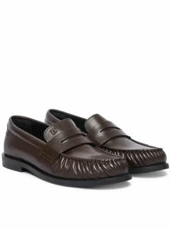 Loafers Round Loafer Lth HW0HW03126 Marrone scuro