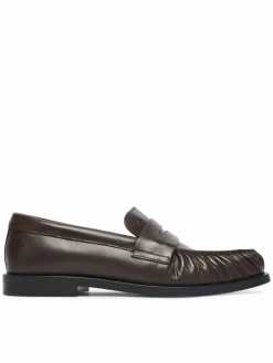 Loafers Round Loafer Lth HW0HW03126 Marrone scuro