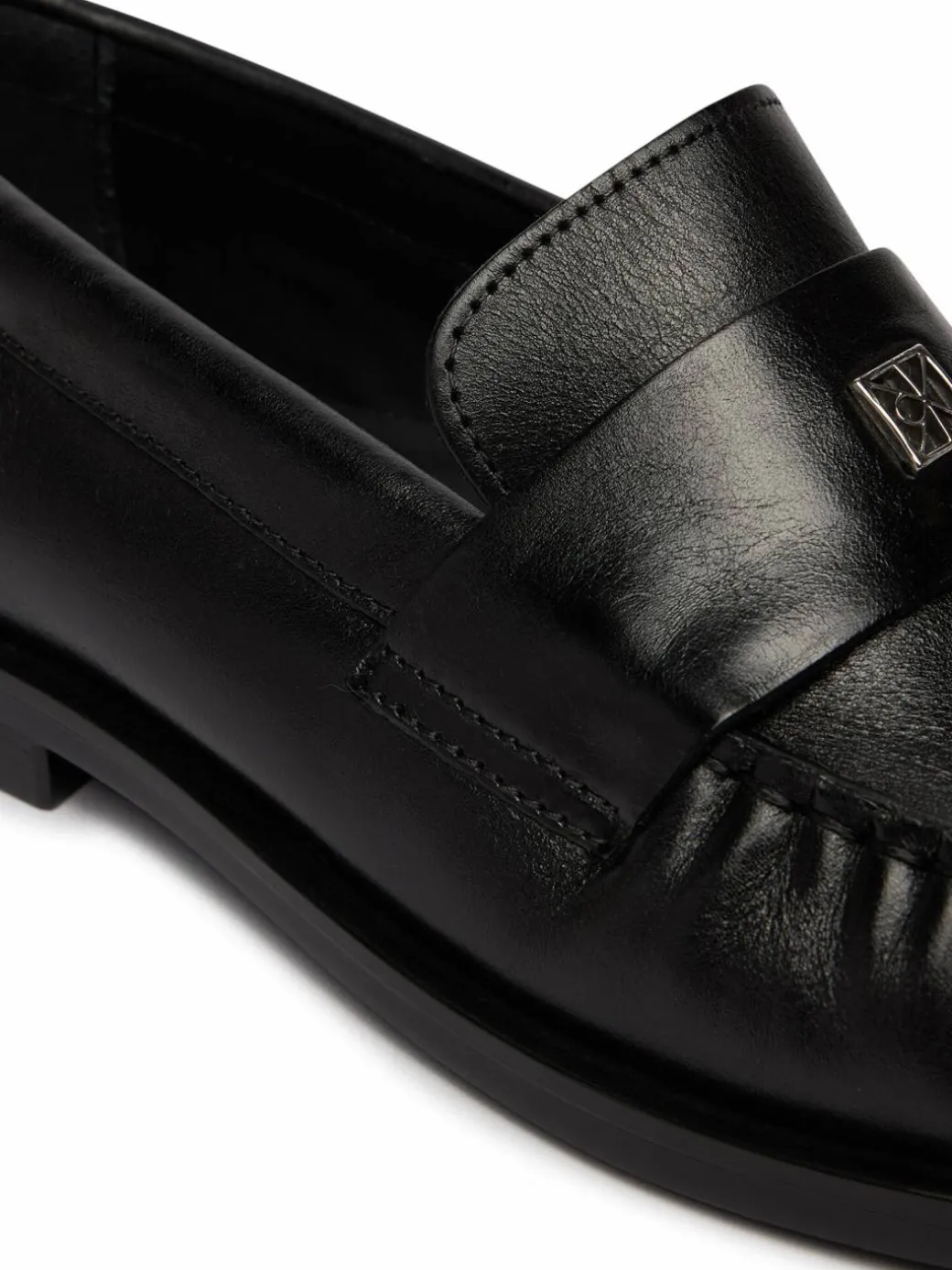 Loafers Round Loafer Lth HW0HW03031 Nero
