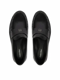 Loafers Round Loafer Lth HW0HW03031 Nero