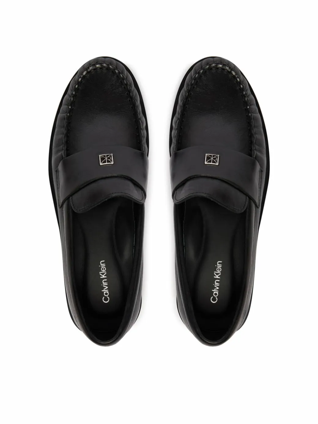Loafers Round Loafer Lth HW0HW03031 Nero