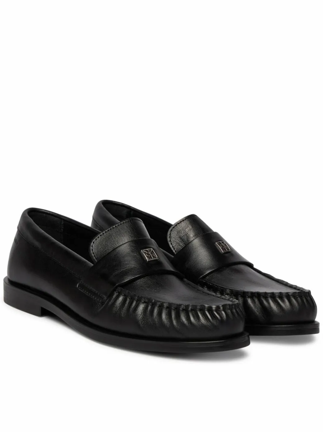Loafers Round Loafer Lth HW0HW03031 Nero