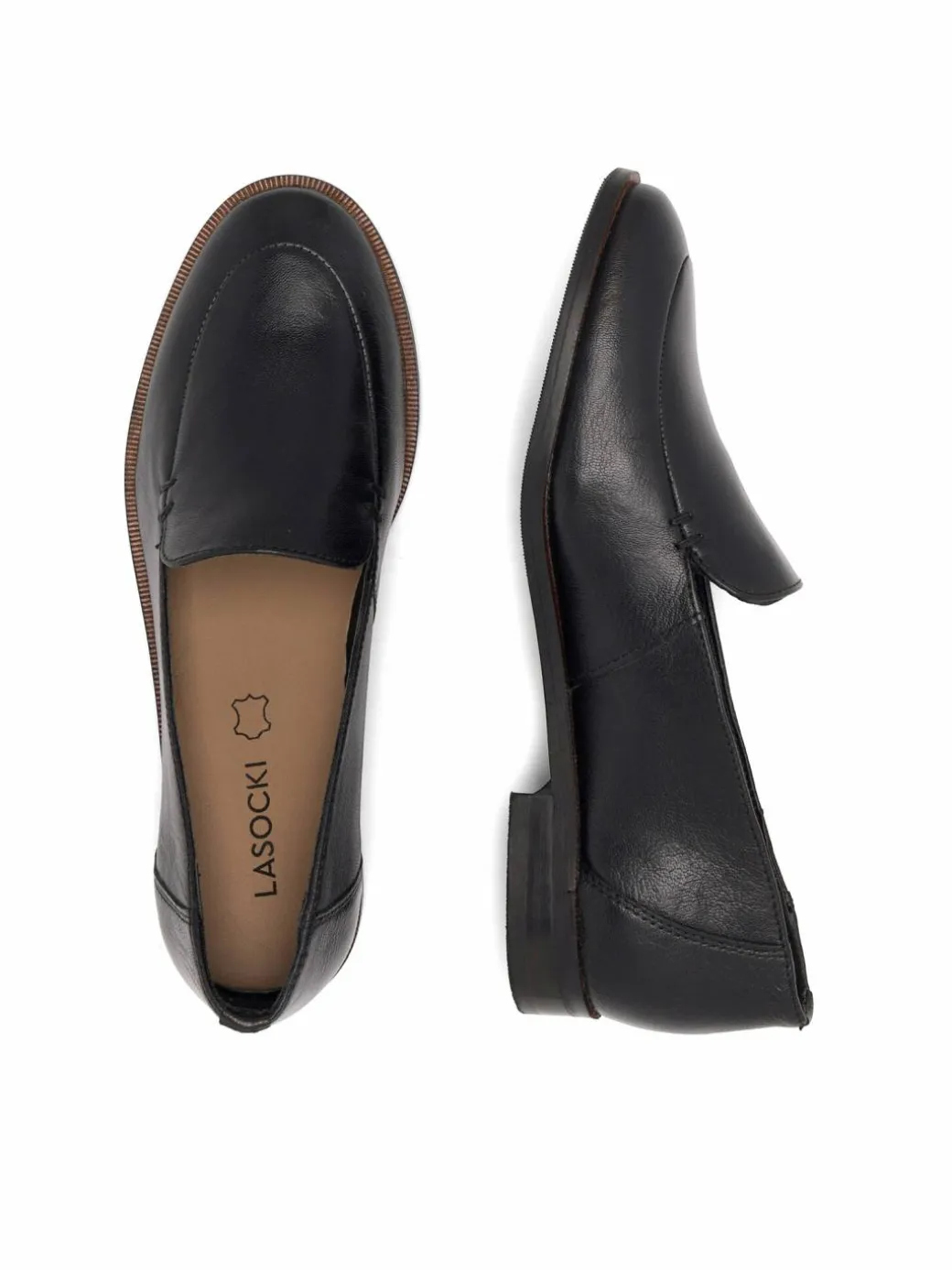 Loafers WI23-3309-01 Nero