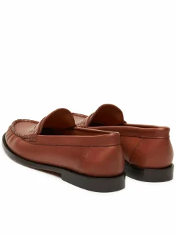Mocassini Calfskin Penny Loafer 818961942001 Marrone