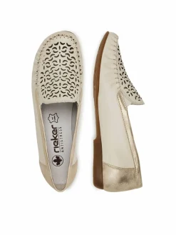 Mocassini CEO-L6350-60 Beige chiaro