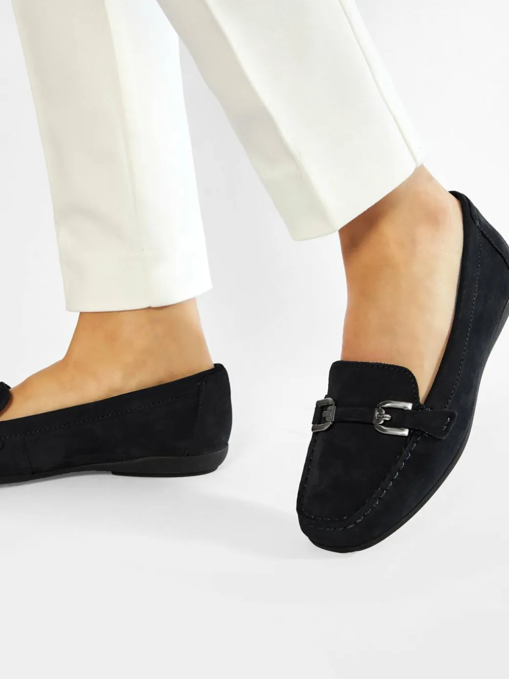 Mocassini D Annytah Moc A D84BMA 00032 C4007 Blu scuro