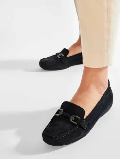 Mocassini D Annytah Moc A D84BMA 00032 C4007 Blu scuro