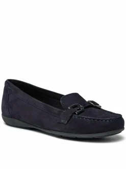 Mocassini D Annytah Moc A D84BMA 00032 C4007 Blu scuro