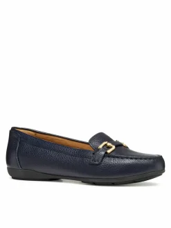 Mocassini D Annytah Moc B D56BMB-00046 C4692 Blu scuro