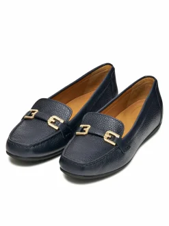 Mocassini D Annytah Moc B D56BMB-00046 C4692 Blu scuro