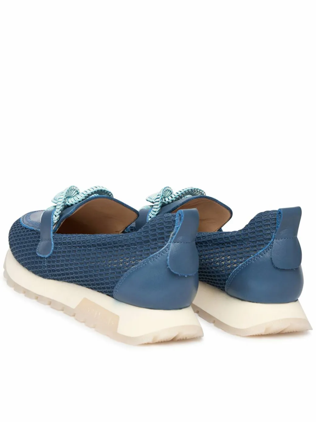 Mocassini HV264065 C002 Blu scuro
