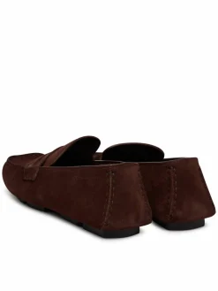 Mocassini Square Driver Suede HW0HW02844 Bordeaux