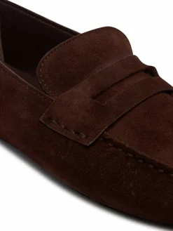 Mocassini Square Driver Suede HW0HW02844 Bordeaux