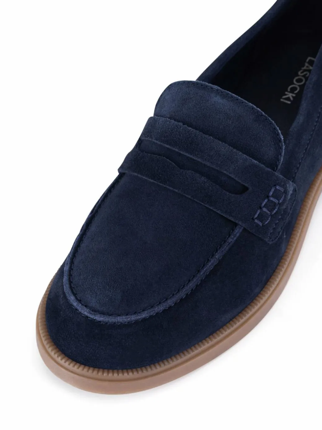 Mocassini WI16-POLO-03 Blu scuro