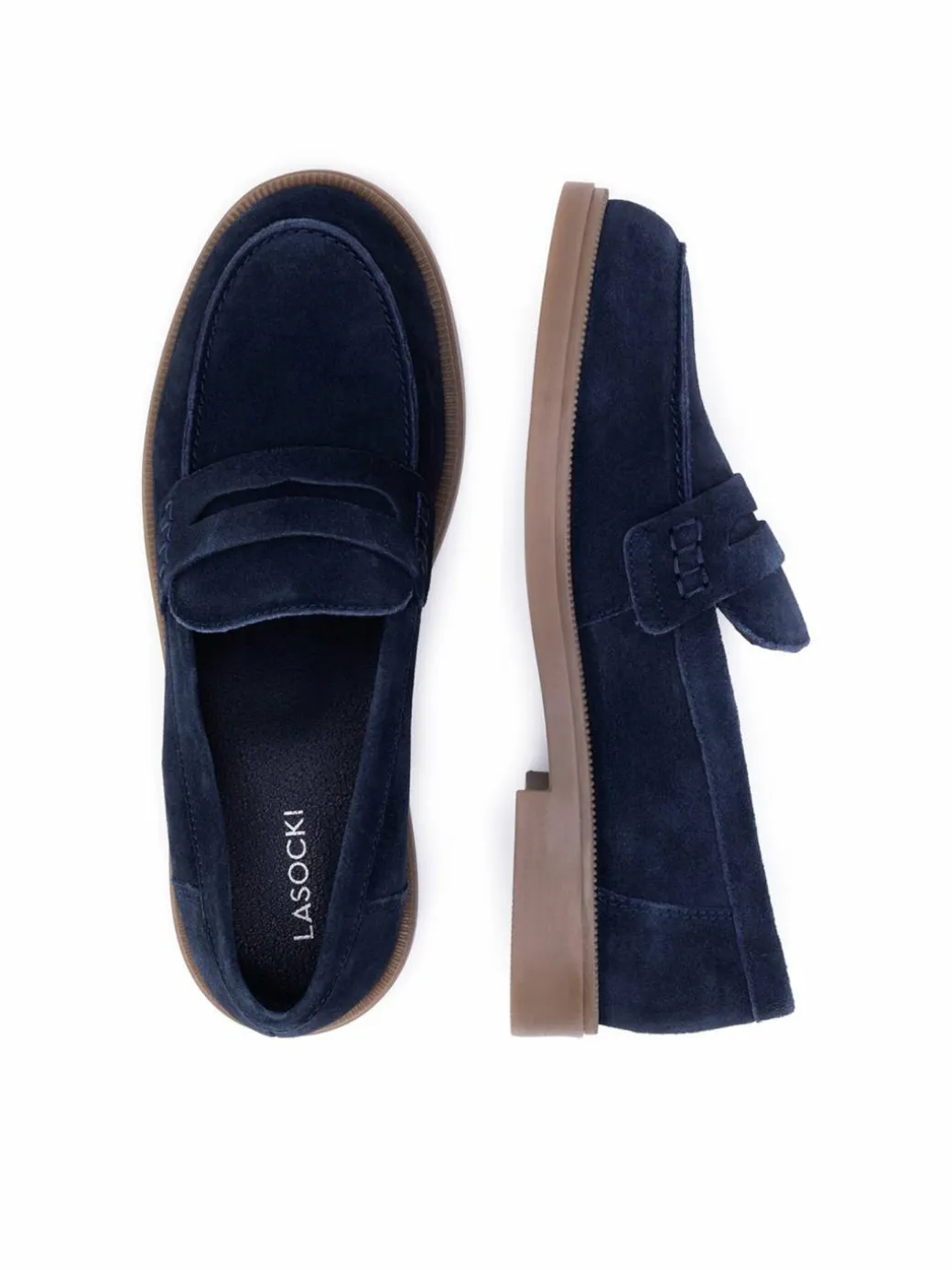 Mocassini WI16-POLO-03 Blu scuro