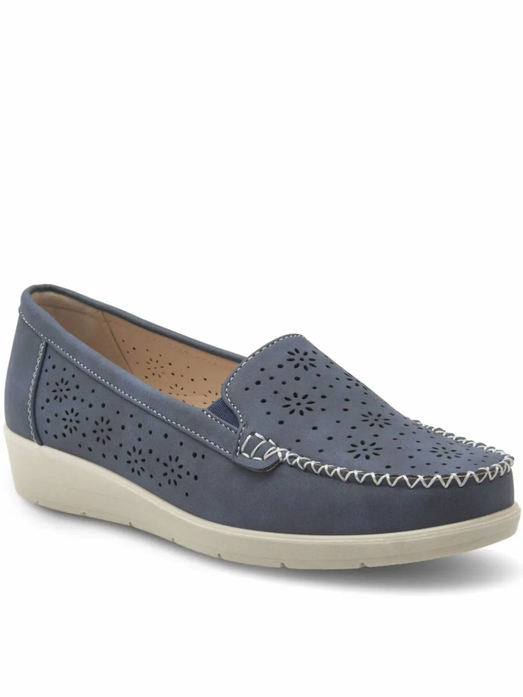 Mocassini WSS21166-03 Blu scuro
