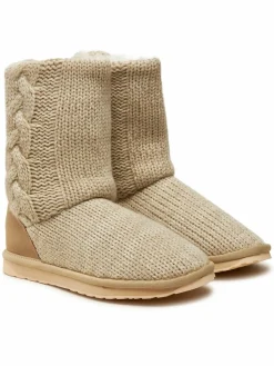 Pantofole Bartle W13142 Écru