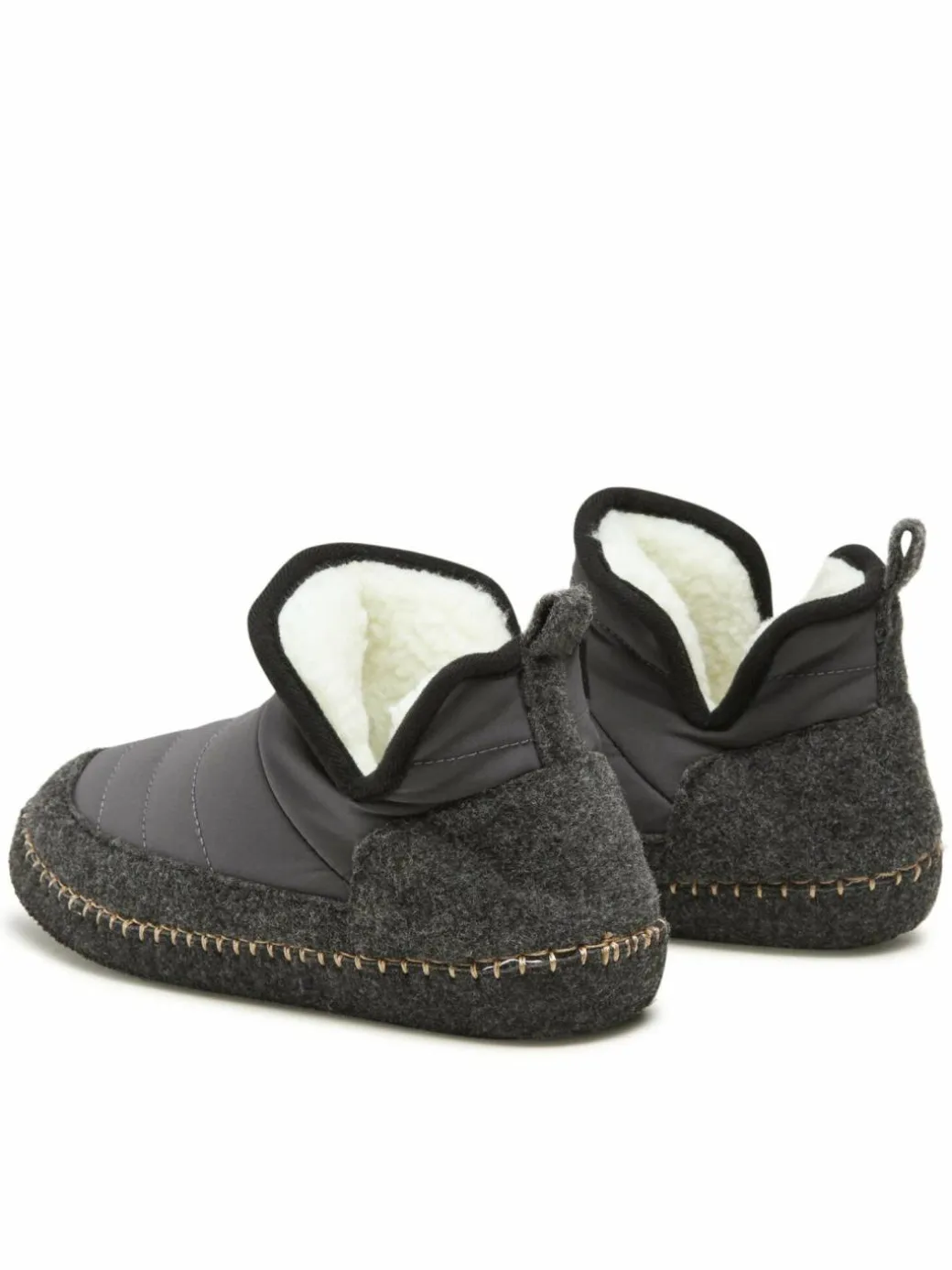 Pantofole Boot New Wool UNBOW685 Grigio