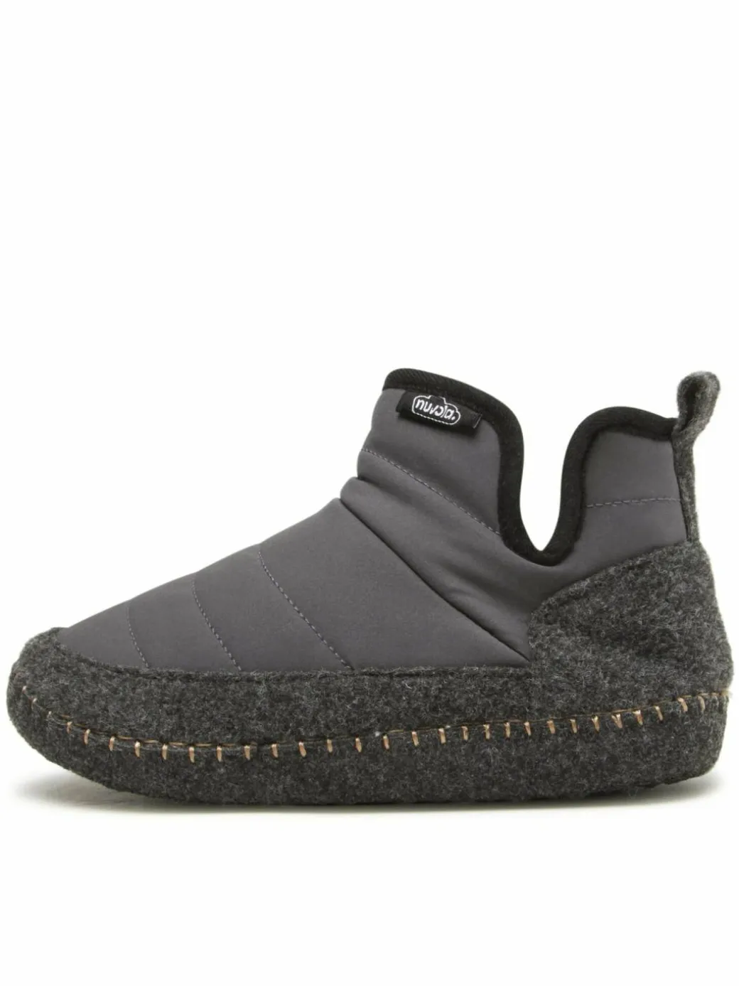 Pantofole Boot New Wool UNBOW685 Grigio