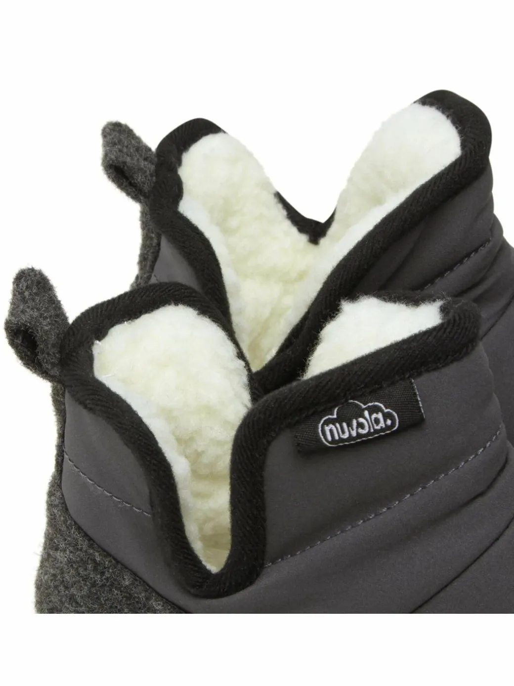Pantofole Boot New Wool UNBOW685 Grigio