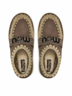 Pantofole Bounce Clog Metal Logo FW531001A Marrone