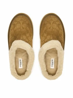Pantofole Cecelia Signature CCO36 Marrone
