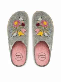 Pantofole Deli-Ef Grigio