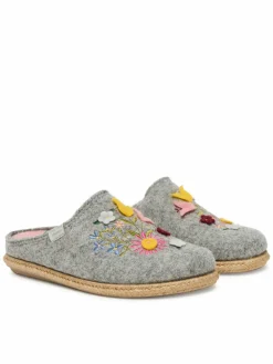 Pantofole Deli-Ef Grigio