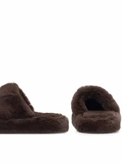 Pantofole DE-10 Marrone