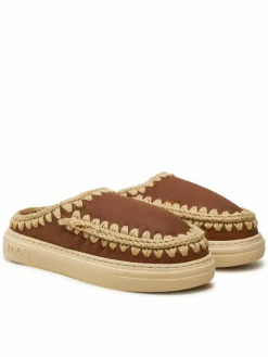 Pantofole Eskimo Bold Clog FW411010B Marrone