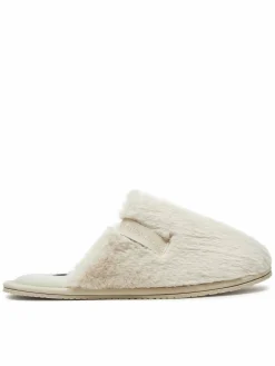 Pantofole Hotel Slipper Fur After Glow YW0YW01593 Écru