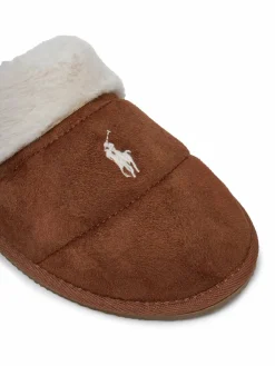 Pantofole 842957049001 Marrone