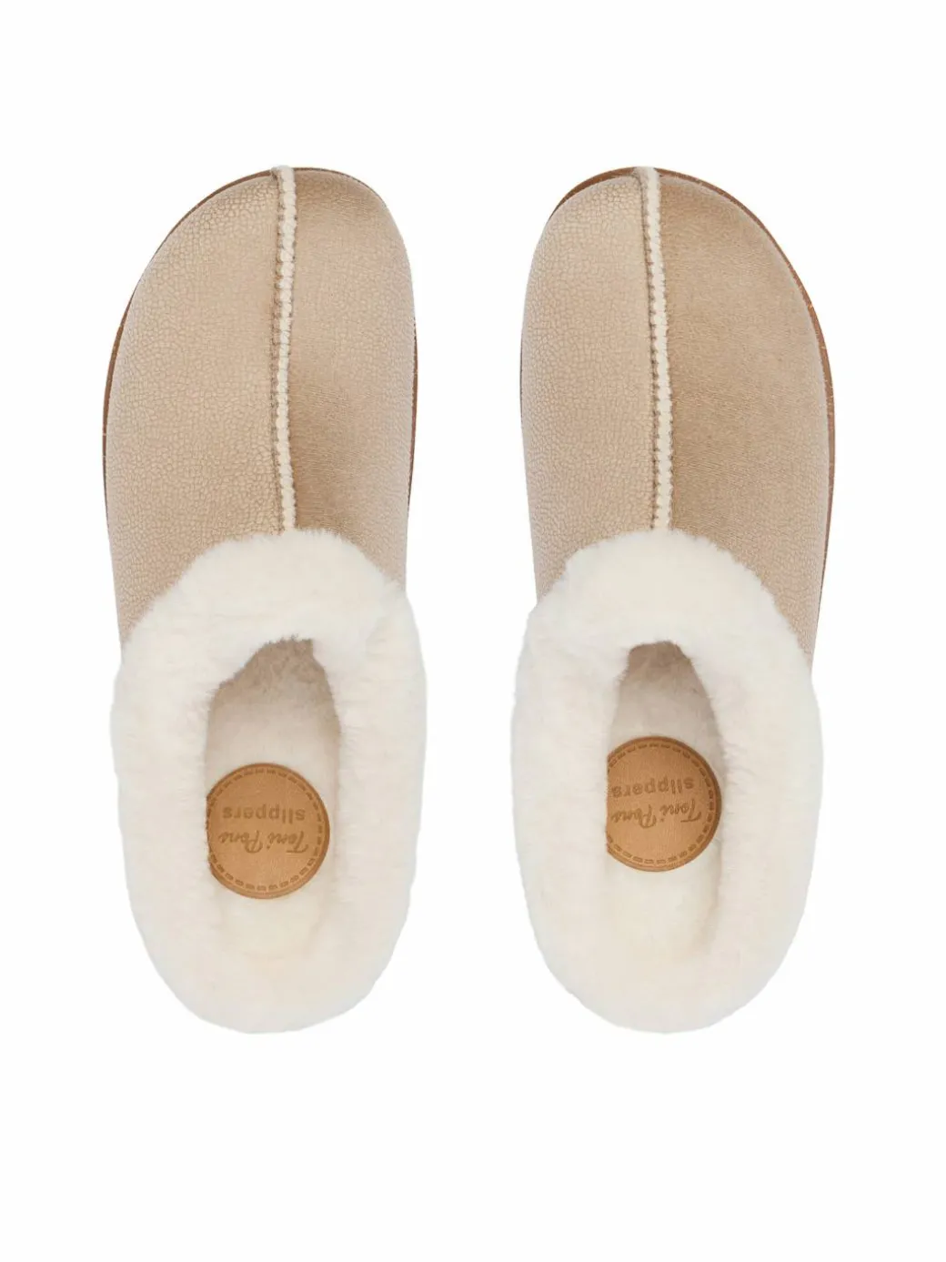 Pantofole Metz Beige