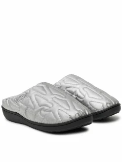 Pantofole Outline Argento