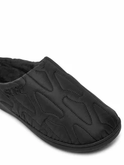 Pantofole Outline Nero