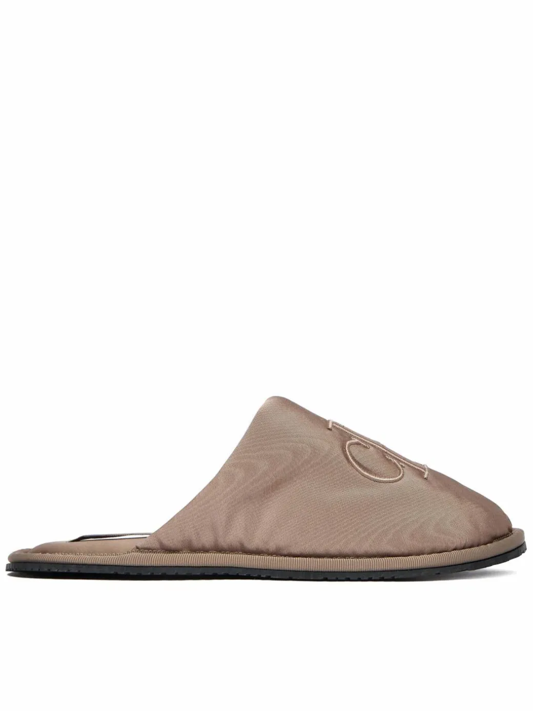 Pantofole Slipper Satin Moire YW0YW02053 Beige