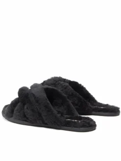 Pantofole W Scuffita 1123572 Nero