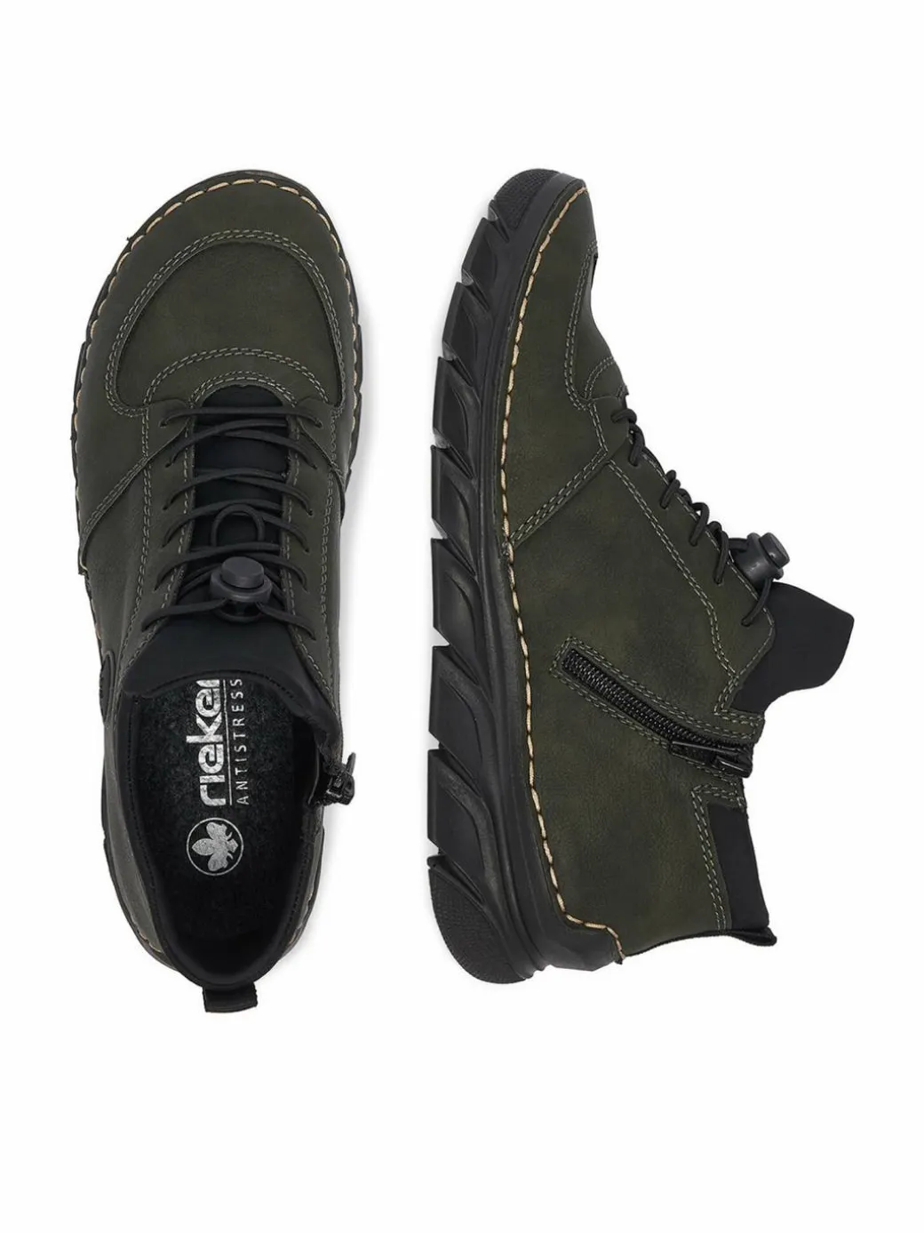 Polacchine CEO-55071-54 Verde scuro
