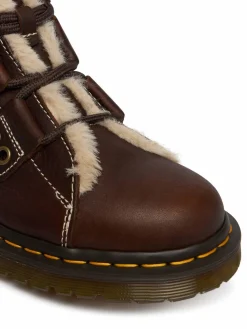Polacchine 1460 Lace To Toe Fur Lined DM41417200 Marrone