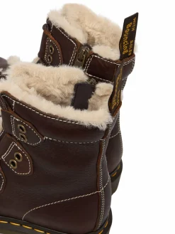 Polacchine 1460 Lace To Toe Fur Lined DM41417200 Marrone