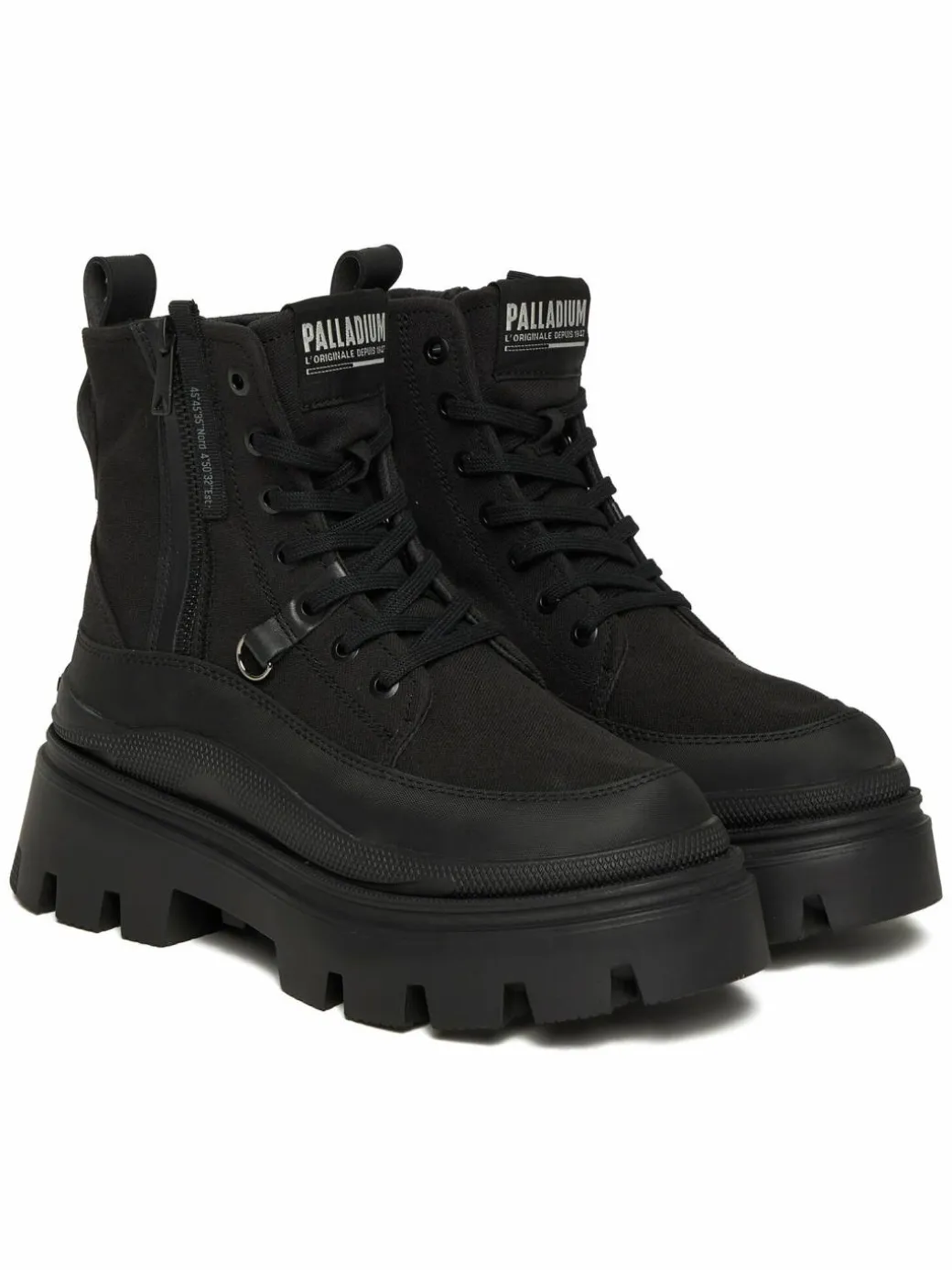 Polacchine Pallasquad Zip Tx 99532-008-M Nero