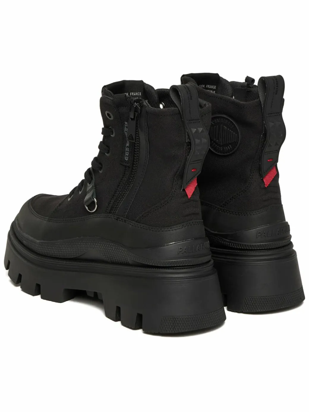 Polacchine Pallasquad Zip Tx 99532-008-M Nero