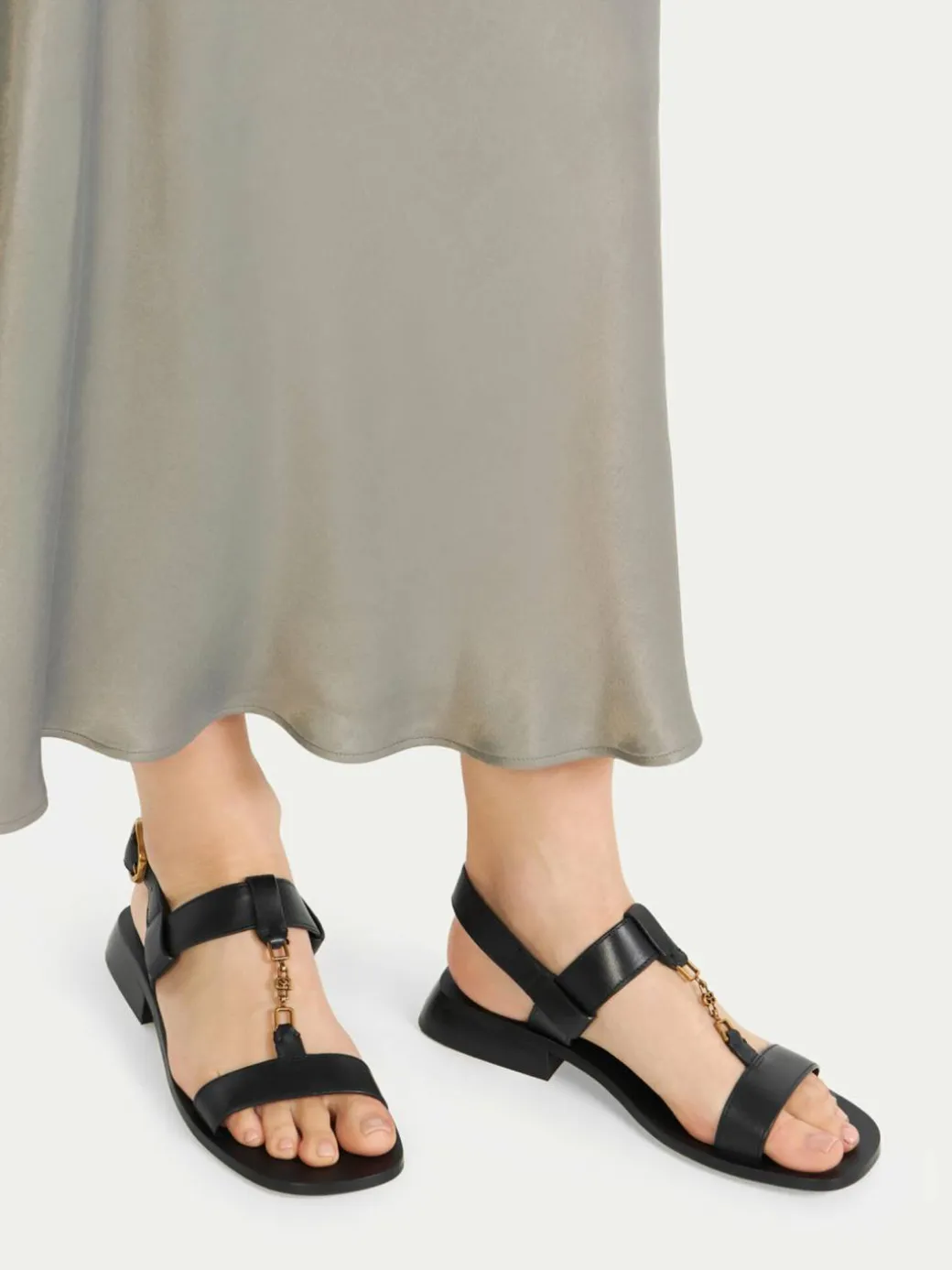 Sandali ADA-118092 Nero