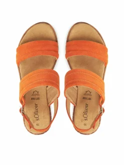 Sandali 5-28701-44 Arancione