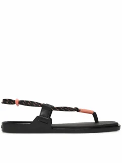 Sandali Beach Sandal Rope Pu 2 HW0HW02967 Nero