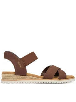 Sandali BOBS Desert Kiss - Golden Lily 114418/CHOC Marrone