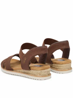 Sandali BOBS Desert Kiss - Golden Lily 114418/CHOC Marrone