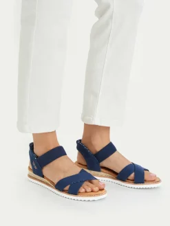 Sandali BOBS Desert Kiss - Golden Lily 114418/NVY Blu scuro