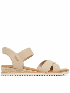 Sandali BOBS Desert Kiss - Golden Lily 114418/NAT Beige