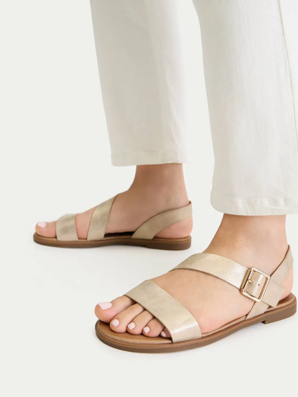Sandali DARI WS250723-3 Oro